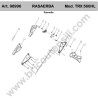 Ama Petrol Self-Propelled Lawnmower TRX-560HL Parts Drawing 1