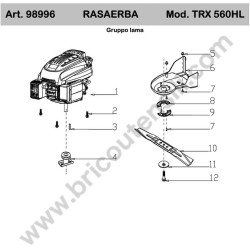 Ricambi Makita per Scalpellatore HK1820