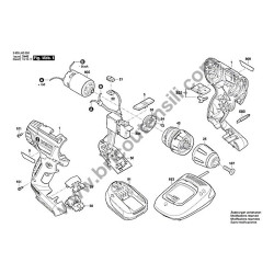 Bosch Spare Parts for Cordless Impact Drill PSB 1440 LI-2