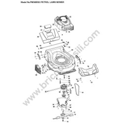 Dolmar Rasaerba PM5600S3R Esploso Ricambi 1