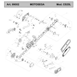 Ama CS25L Parts Drawing