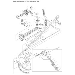 Dolmar Bruschcutter MS-4300.4U Parts Diagram
