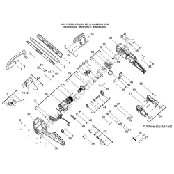 Milwaukee M18FCHS-0 Parts Diagram