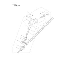 Maruyama Ricambi per Decespugliatore MX21 - Esploso Ricambi 1