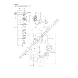 Maruyama Brushcutter MX21 Parts Diagram 3