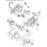 Makita Cordless Chainsaw UC002G Parts Diagram