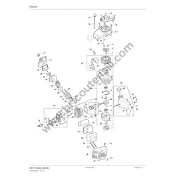 Mountfield MHT 2322 Spare Parts