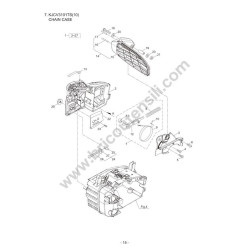 Maruyama Chainsaw KJCV3101TS(10) Parts Diagram 6