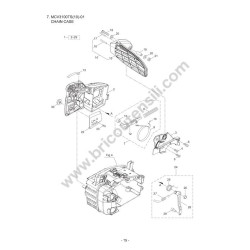 Maruyama Chainsaw MCV3100TS(10)-01 Parts