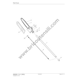 Mountfield MM2605 Drawing Spare Parts 4