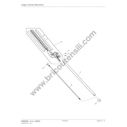 Mountfield MM2605 Drawing Spare Parts 5