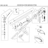 Ama Spare Parts Diagram for Brushcutter AG3 350
