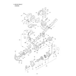 Maruyama Esploso Ricambi per Decespugliatore BC2321RS-01 - 2
