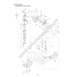 Maruyama Esploso Ricambi per Decespugliatore BC2321RS-01 - 3