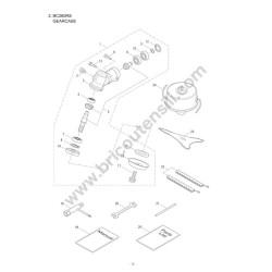 Maruyama Brushcutter BC260RS Parts Diagram - 1