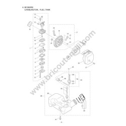 Maruyama Esploso Ricambi per Decespugliatore BC260RS - 3