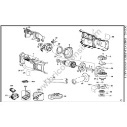 Ricambi Hitachi per Smerigliatrici Angolari