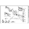 DEWALT DCG412 Type 1 Parts Diagram