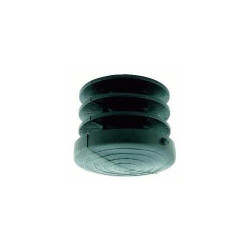 Round internal rubber tip
