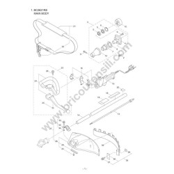Maruyama Brushcutter BC2621RS Parts Diagram