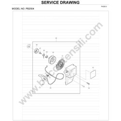 Ricambi Dolmar per Motosega TCS-2801S