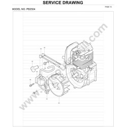 Dolmar Engine Blower PB250.4 Parts Diagram - 9