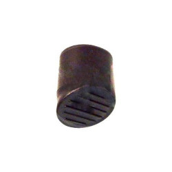 External rubber tip tilted