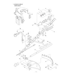 Maruyama Brushcutter BC3021H-RS-01 Parts Diagram