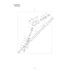 Maruyama Esploso Ricambi per Decespugliatore BC2630RS - 1