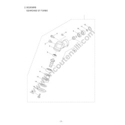 Maruyama Brushcutter BC2630RS Parts Diagram - 2