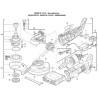 AEG Grinder BEWS18-115X-0 Parts Diagram
