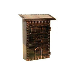 Rustic Copper Mailbox