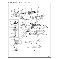 Black&Decker KG2000 Type 1 Parts Diagram