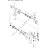 Maktec Spare Parts Diagram for Percussion Drill MT811