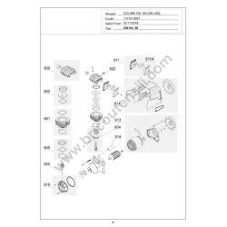 FIAC COLIBRi' GM194 Parts Diagram - 1