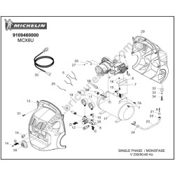 Michelin Pump Unit MCX6U Parts Diagram