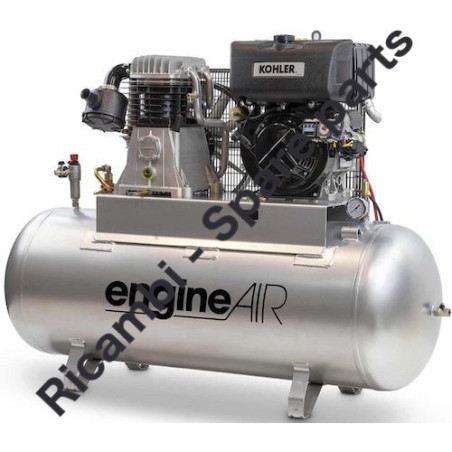 Gruppo Pompante per Compressore a Cinghia A29B BLU