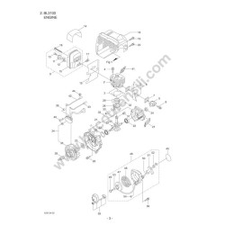 Maruyama Esploso Ricambi per Soffiatore BL3100 - 1