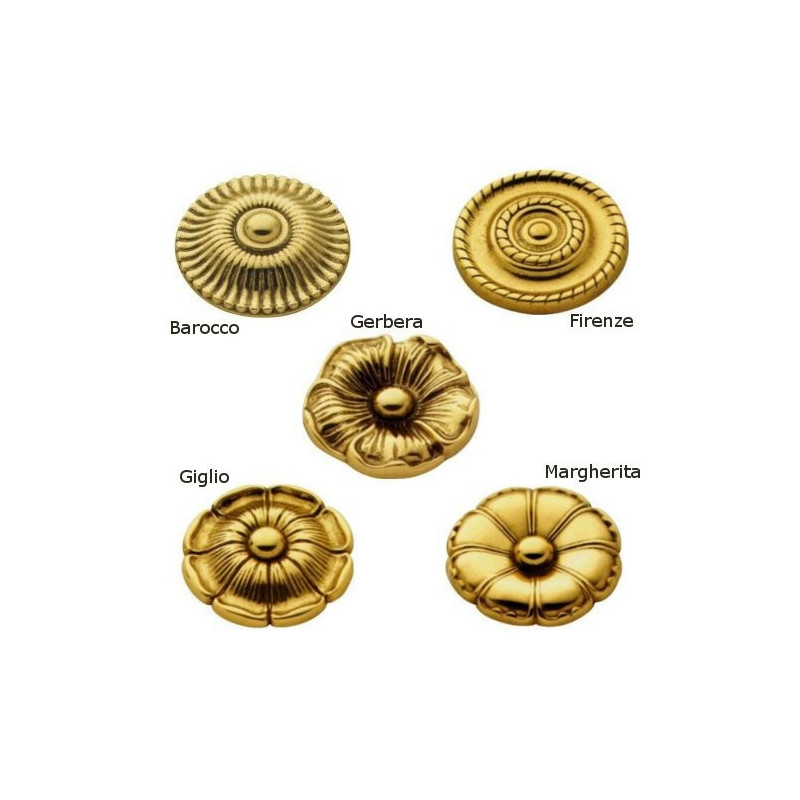 Braccio reggi embrasse in ottone