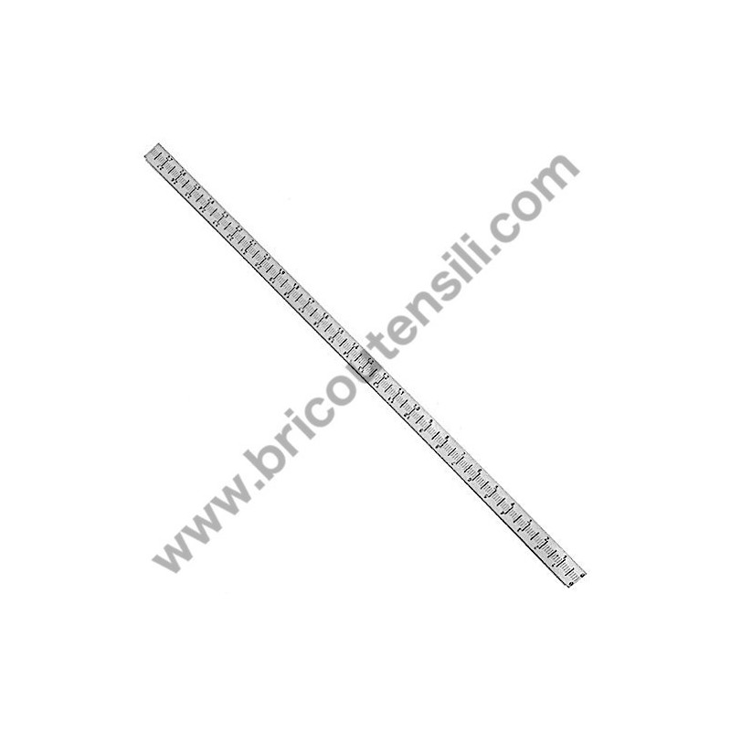 Targa Millimetrata DX/SX per Troncatrice FEMI XXX-XXX Alu