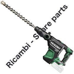HIKOKI Cordless Rotary Hammer DA3640DA Parts