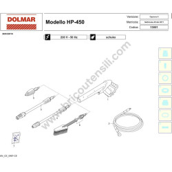 Ricambi Dolmar per Motosega TCS-2801S