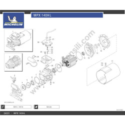 Michelin Pressure Washer MPX140HL Parts Diagram - 2