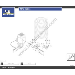 Michelin Pressure Washer MPX140HL Parts Diagram - 4