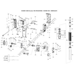 AEG BS18SBL2-202C Trapano Avvitatore IN2 Ricambi