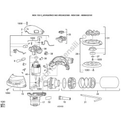 Milwaukee ROS125E Orbital Sander Parts Diagram