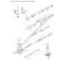 Makita Cordless Hammer HM002G Parts Diagram