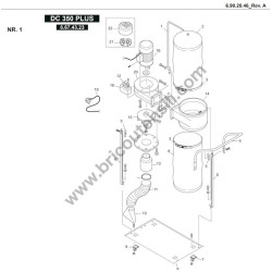 Femi Aspiratore DC 350 PLUS Ricambi