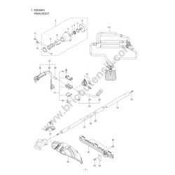 Maruyama Esploso Ricambi per Decespugliatore MX36EH