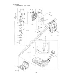 Maruyama Brushcutter MX36EH Parts Diagram - 4